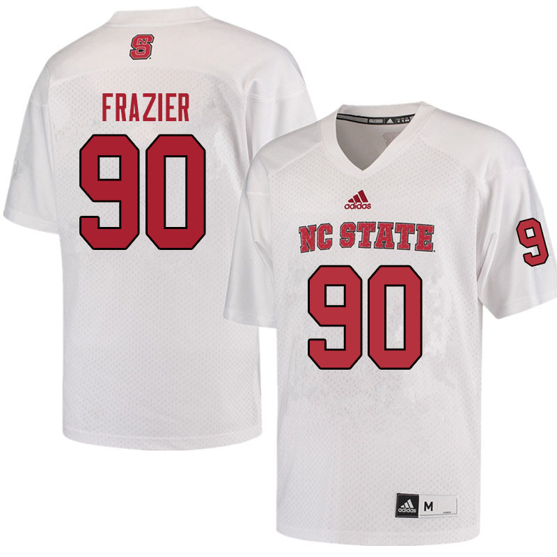 Men #90 Shug Frazier NC State Wolfpack College Football Jerseys Sale-Red